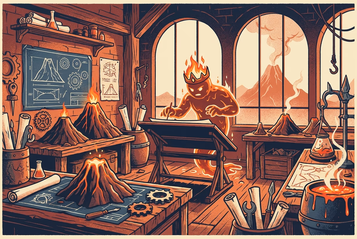 The studio behind Volcano
